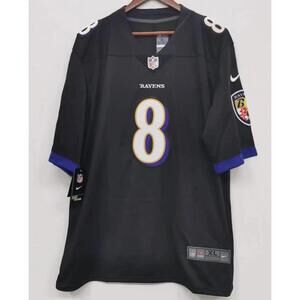 Lamar Jackson Baltimore Ravens Nike Jersey black